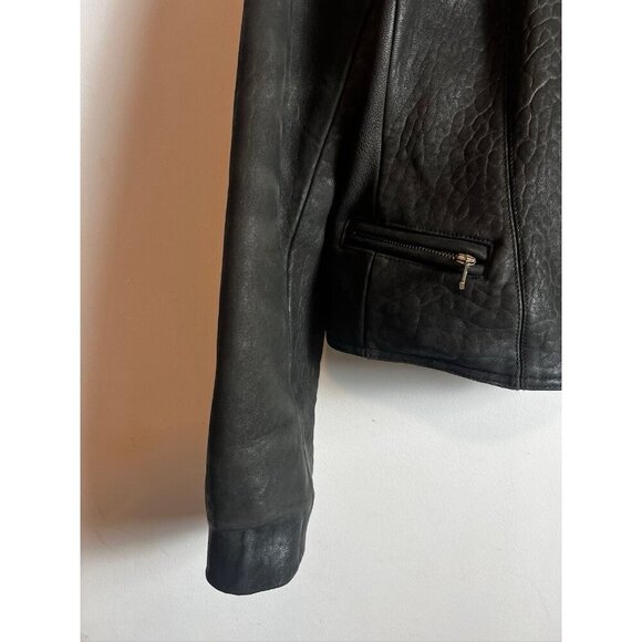 Raffaelo Leather Jacket Xl - Picture 6 of 12